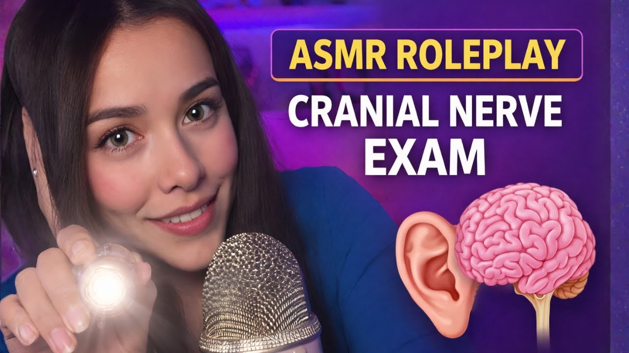 Cranial Nerve Exam ASMR | Sleep Test Roleplay