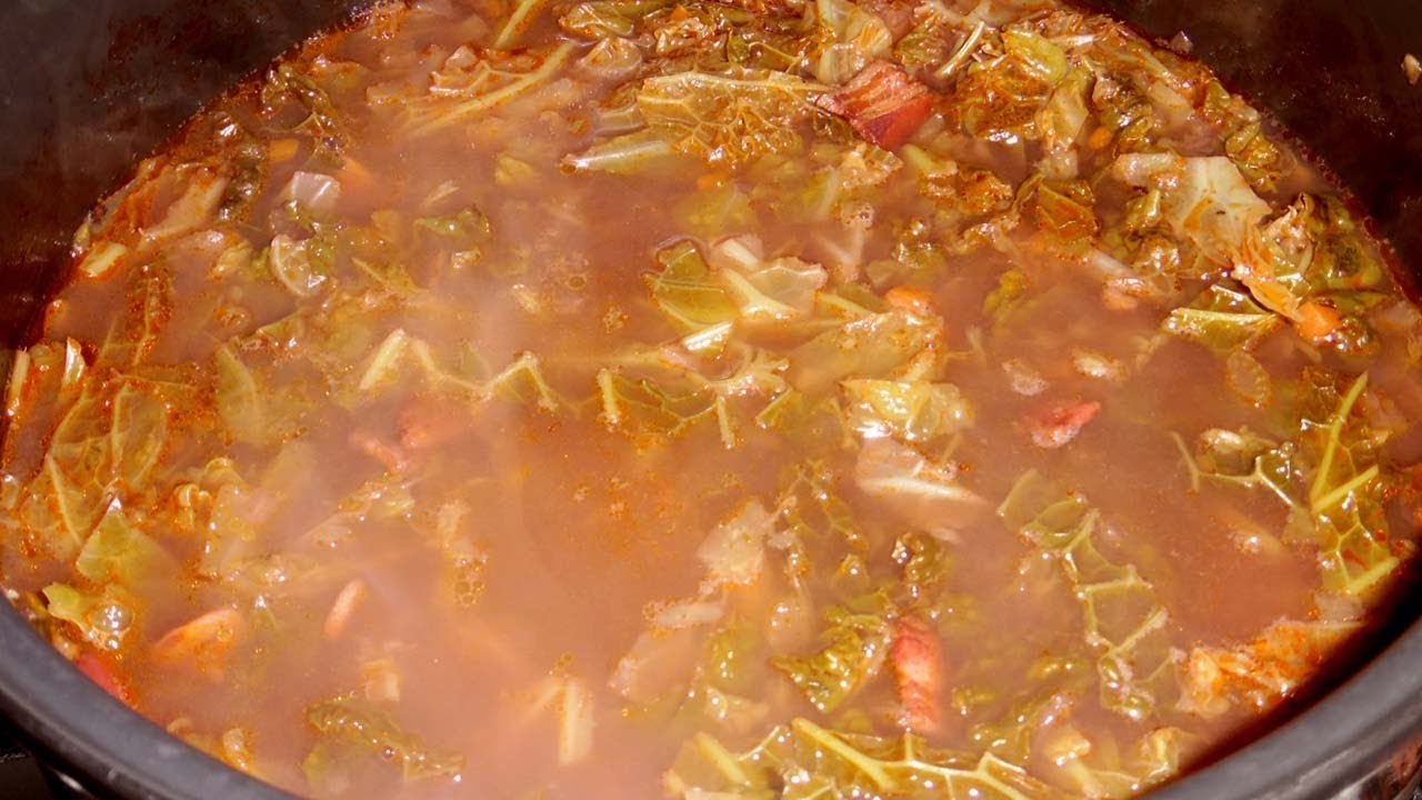 SOPA DE LA HUERTA - Receta de invierno