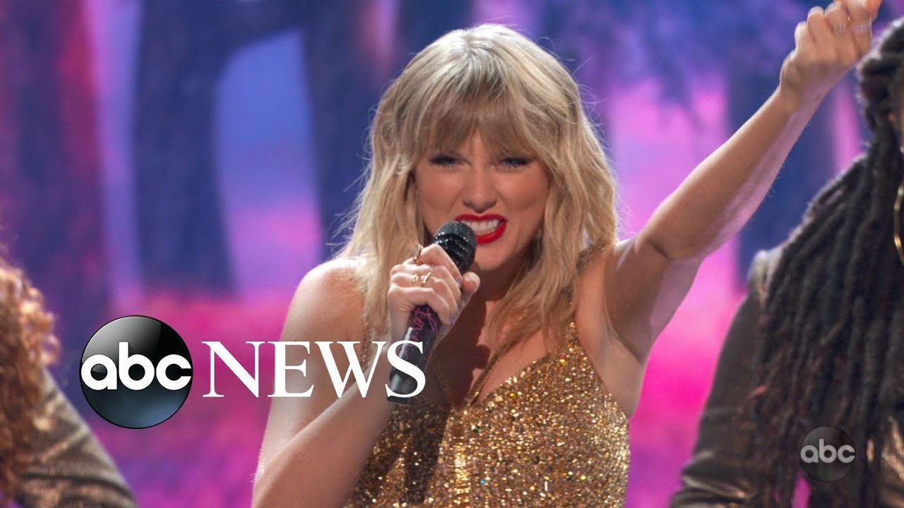 Taylor Swift breaks AMAs record with 29th win l ABC News