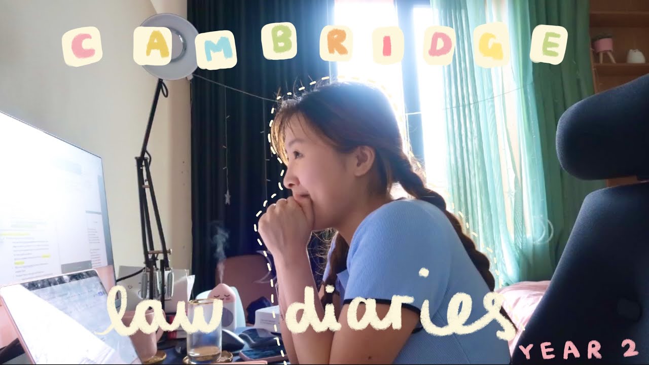 CAMBRIDGE LAW DIARIES: my essay mindset 🎀 productive vlog