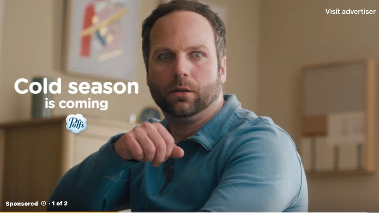 Puffs Plus Lotion Tissues: Rundown Dad (:06)