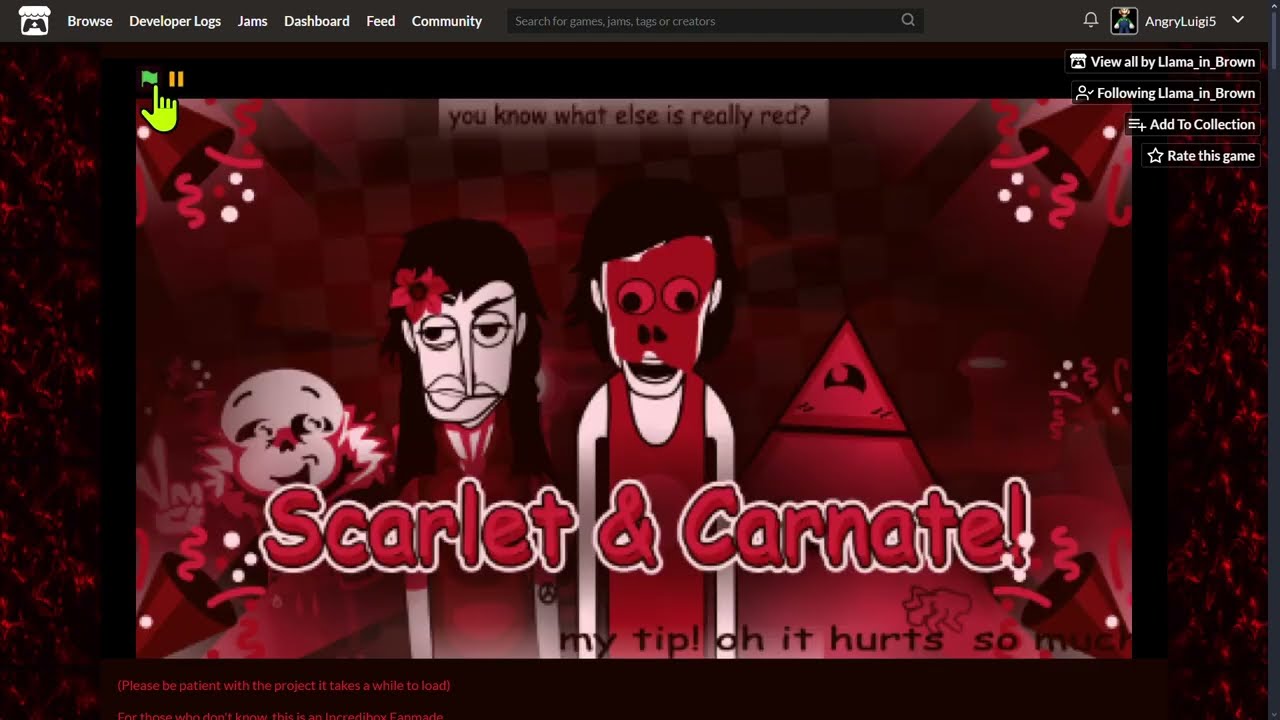 showcase of SCARLET & CARNATE