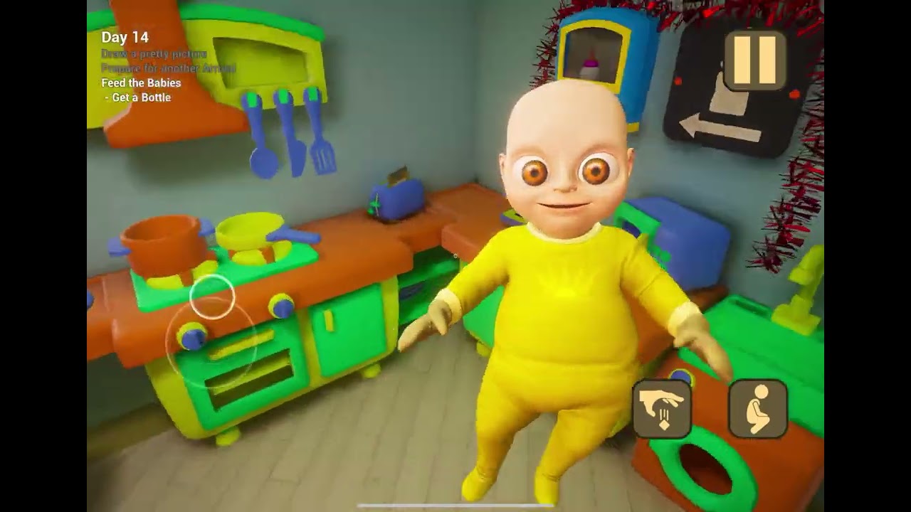 Full game of The Baby In Yellow Crown ChildCare