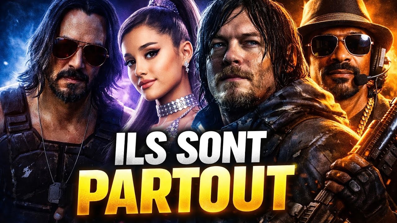 Les célébrités dans le jeu vidéo