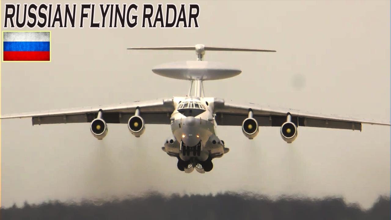 Rostec Delivers Modernized A-50U Long-Range Flying Radar to Russian Troops!
