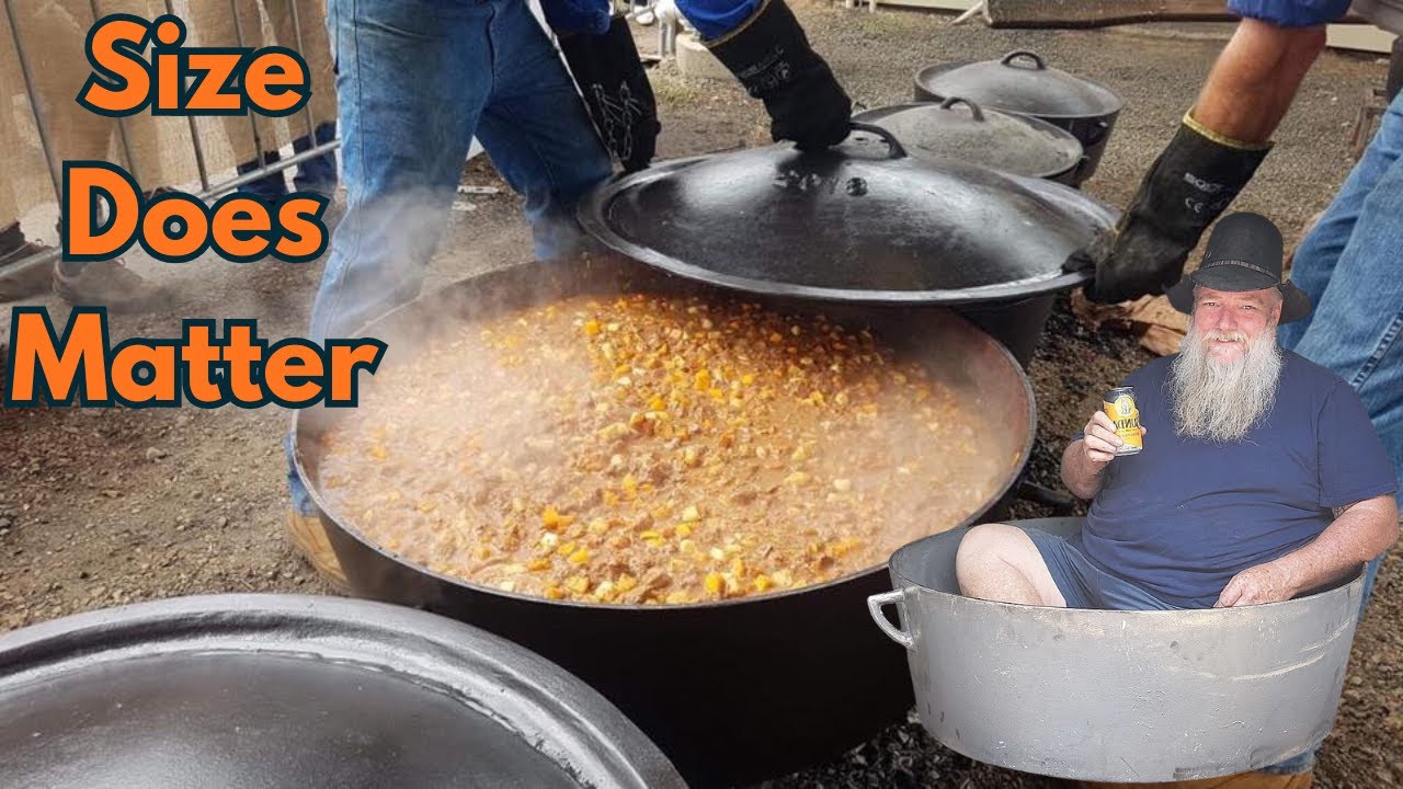 Really Big Camp Ovens, Does size matter?