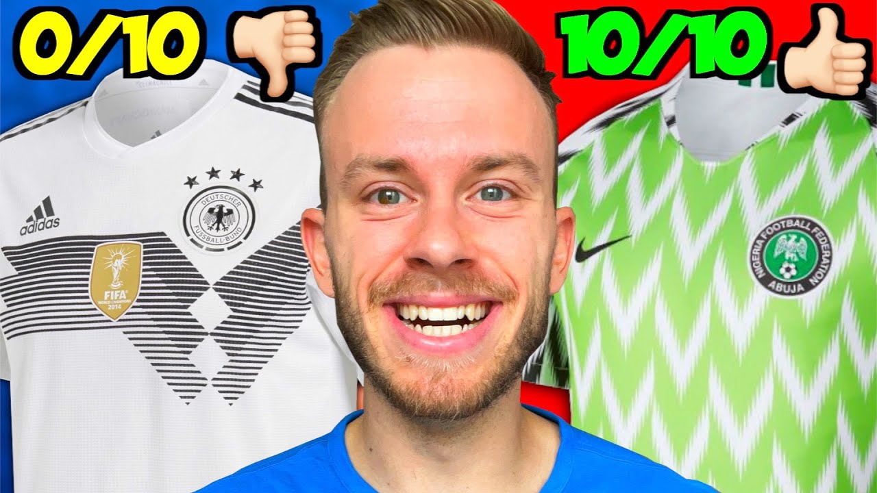 Mein WM 2018 RETRO TRIKOT RANKING! 👀🏆 (FIFA Weltmeisterschaft Russland 2018)