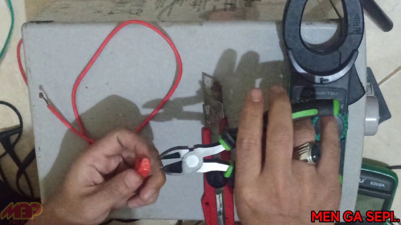 CARA SERVIS TANG AMPERE KYORITSU GAMPANG!