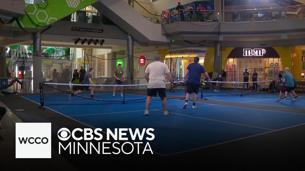Pickleball at the Mall of America is helping fight food insecurity in Minnesota
