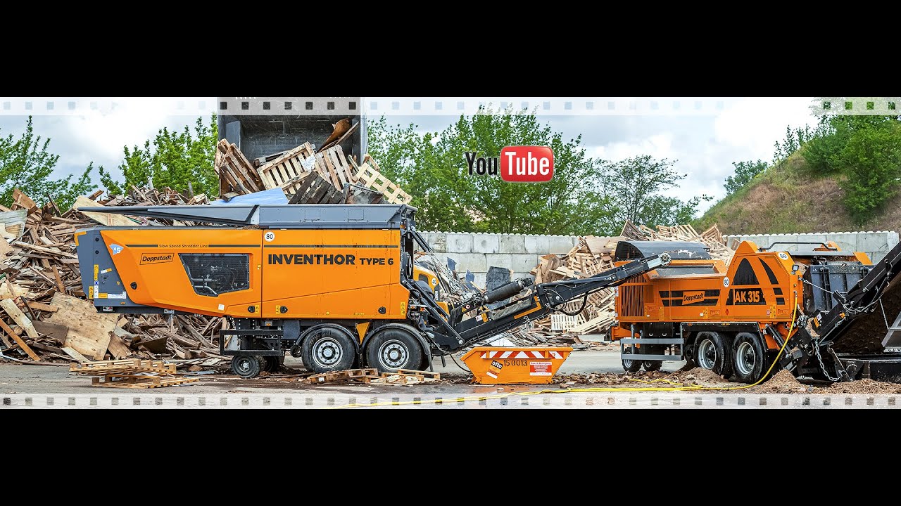 Doppstadt INVENTHOR TYPE 6 - Der neue Maßstab für wirtschaftliches Zerkleinern - Deutsch