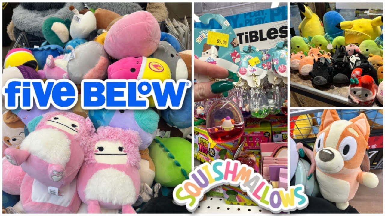 SQUISHMALLOW HUNTING For A Week! | Five Below Drops, New Squads, & MORE!
