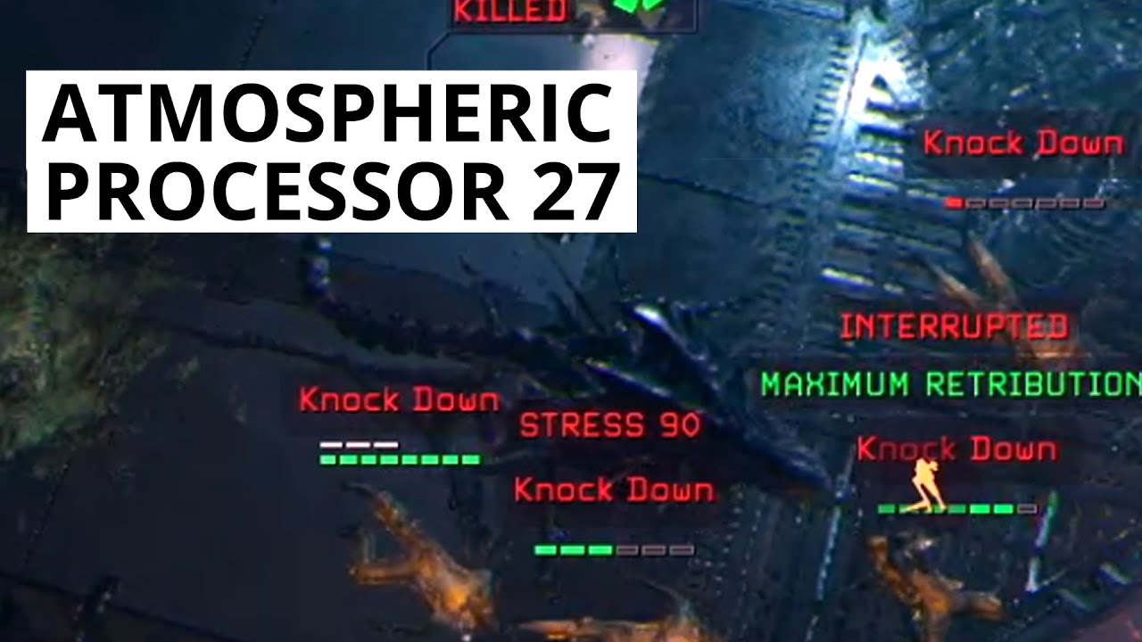 Atmospheric Processor 27 boss fight - how to defeat it | Aliens Dark Descent