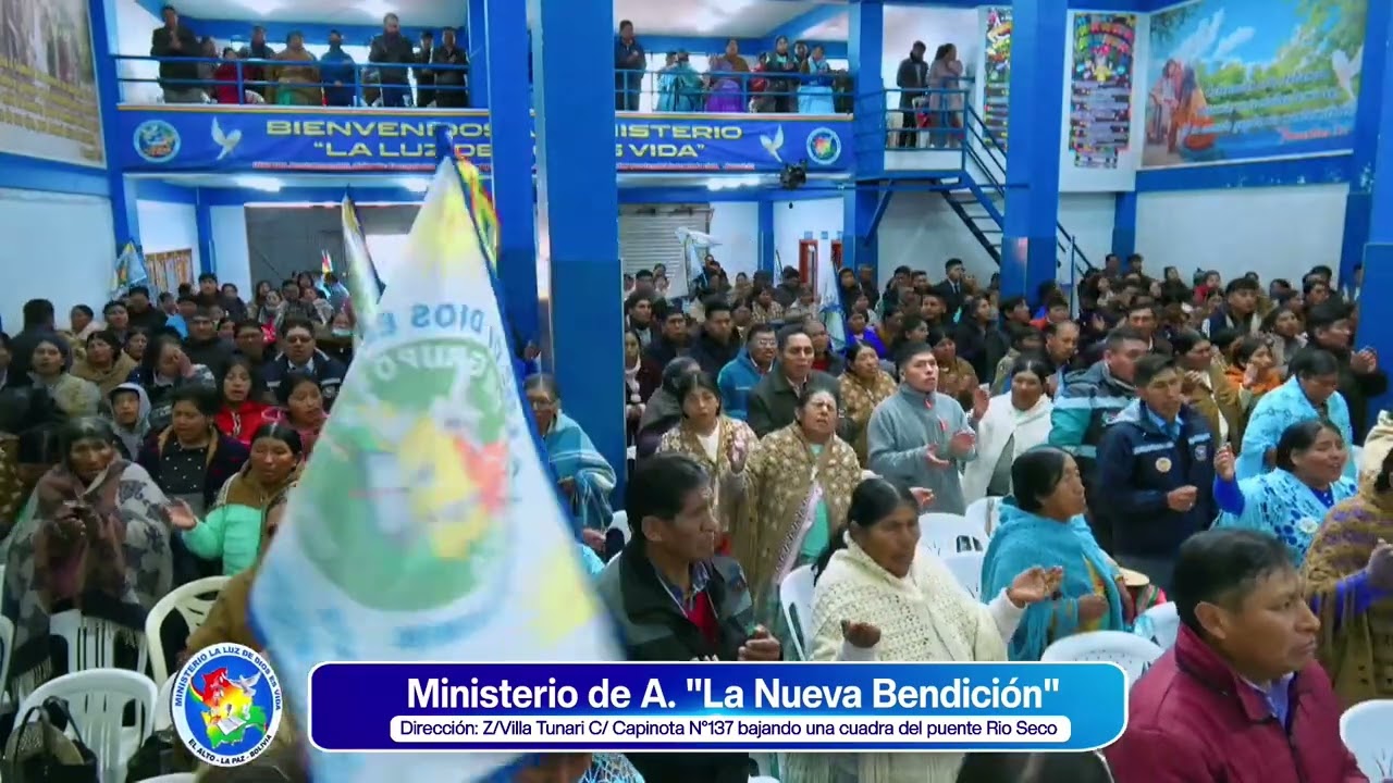 Ministerio ♫La Nueva Bendición ▷En vivo (Iglesia la luz de Dios es vida)