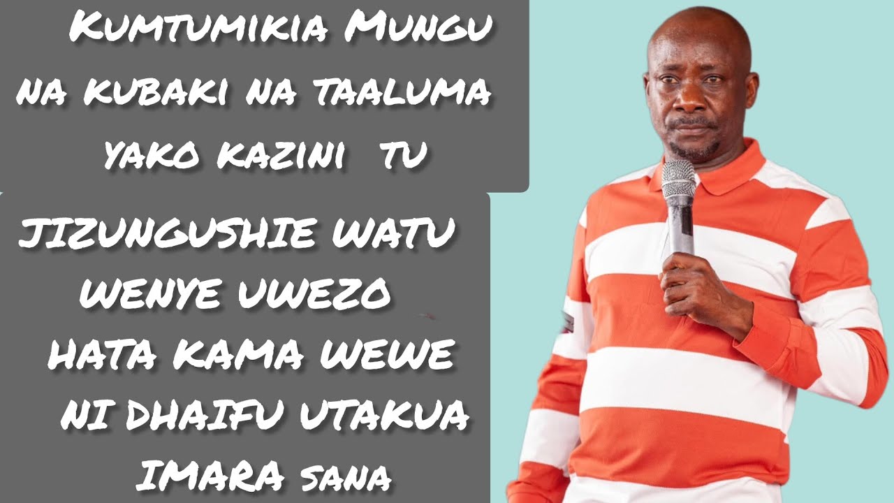 Baki na Kazi yako na mtumikie Mungu hapo - Askofu Gwajima