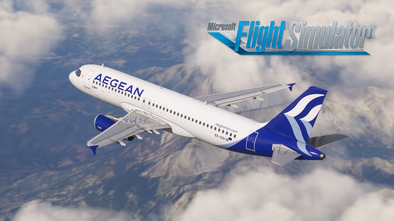 Kalamata ⇄ Copenhagen | Aegean Airlines | Fenix Airbus A320 | MSFS 2020