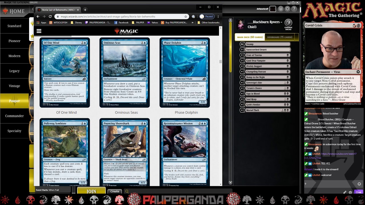 #MTG PAUPER Black Rogue Aggro!