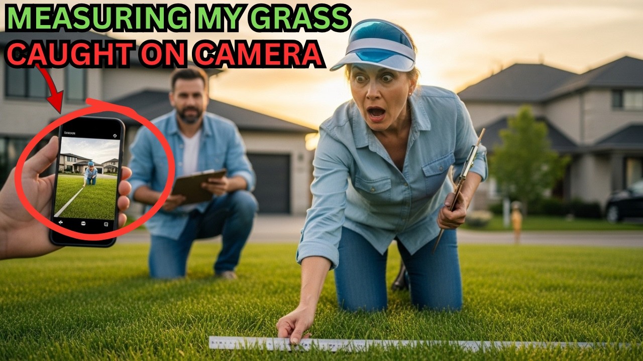 HOA Karen Measured My Grass With a Ruler — So I Installed a Camera and Caught Her Trespassing