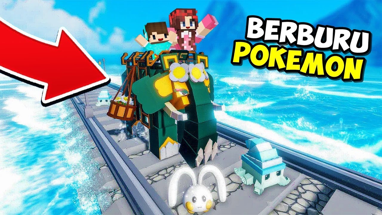 LIBURAN NAIK GAJAH BERBURU TANGKAP POKEMON LANGKA✨🤩