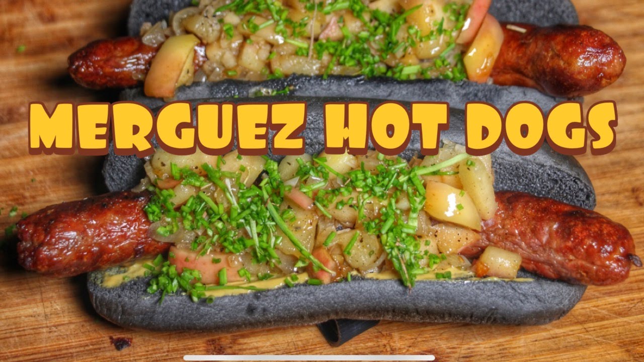 MERGUEZ HOT DOGS with APPLECHUTNEY - english BBQ-Video - 0815BBQ