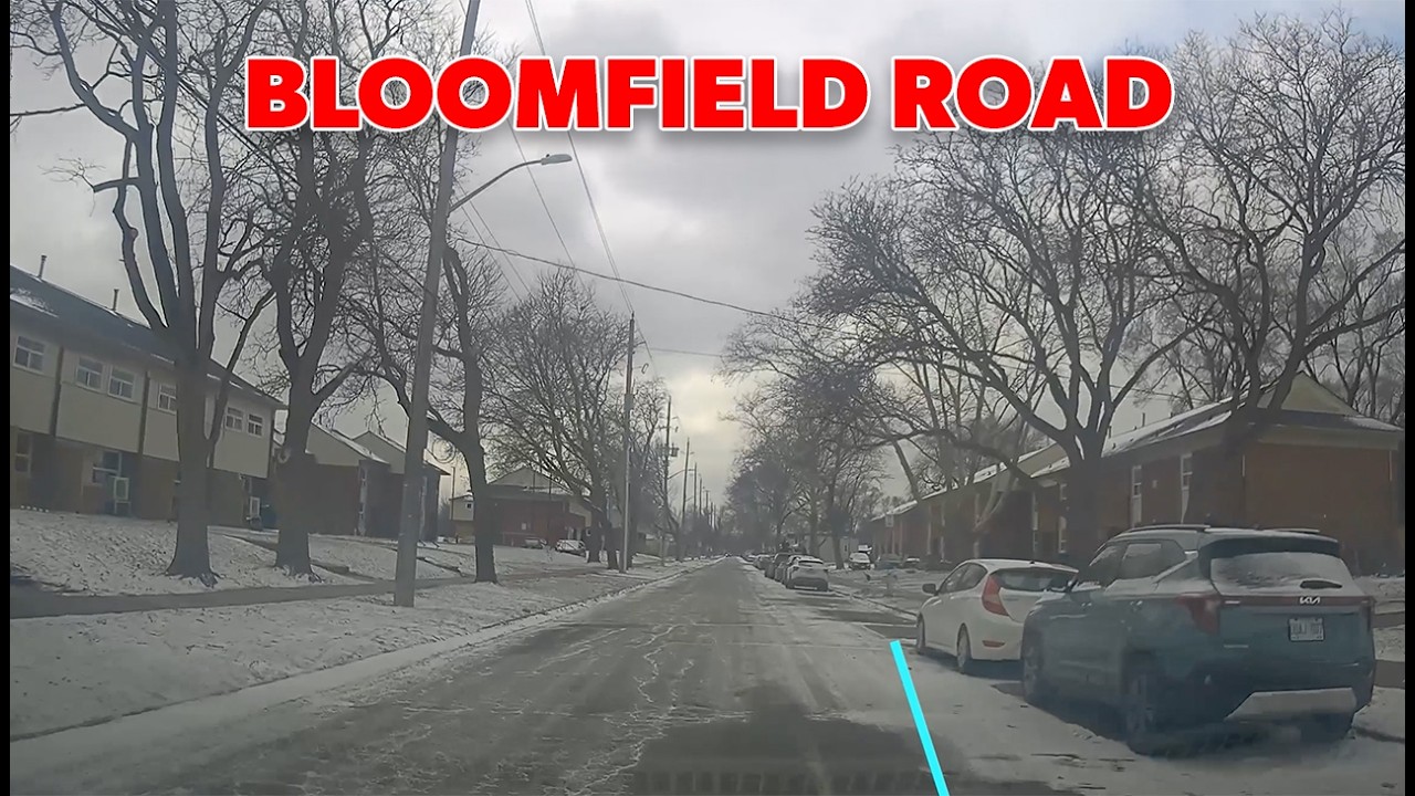 Exploring Sandwich Street  , Chippawa Street , Bloomfield Road and more in Windsor, Ontario 🇨🇦