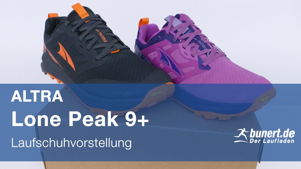 Maximales Trail-Glück bei minimaler Sprengung: Altra Lone Peak 9+ | bunert.de