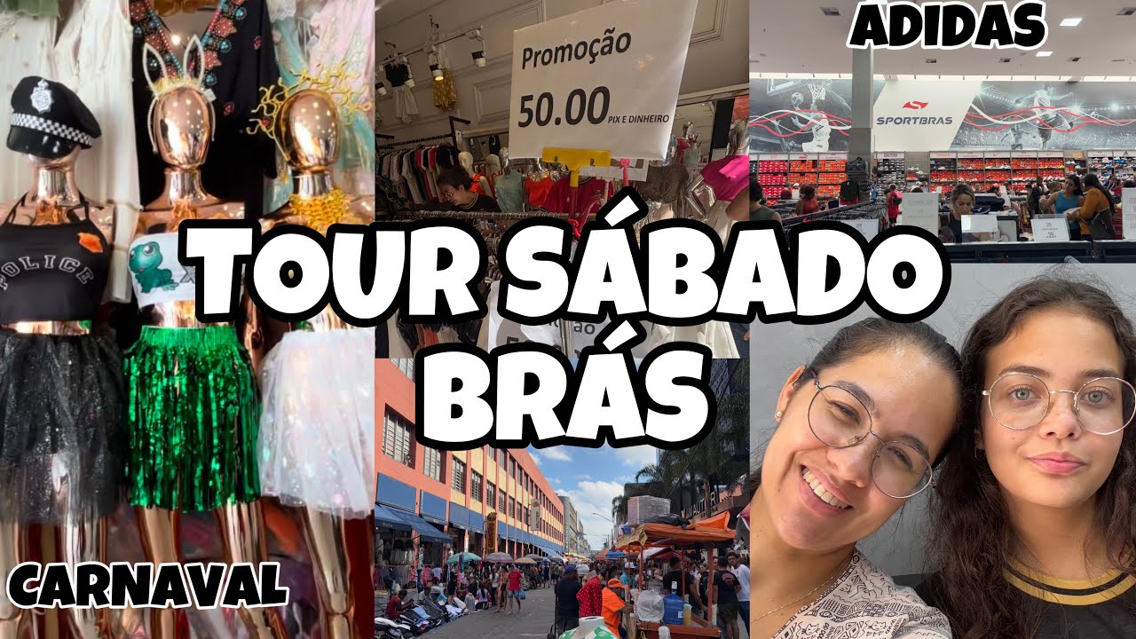 TOUR PELO BRÁS , Ajudando a irmã nas compras 🛍️ ❤️