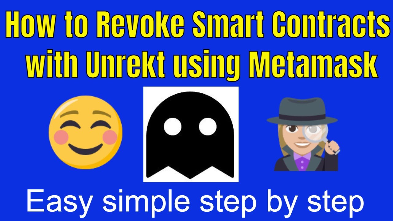 How to Revoke Smart Contracts using UNREKT with your Metamask wallet. How to Revoke Allowance Access