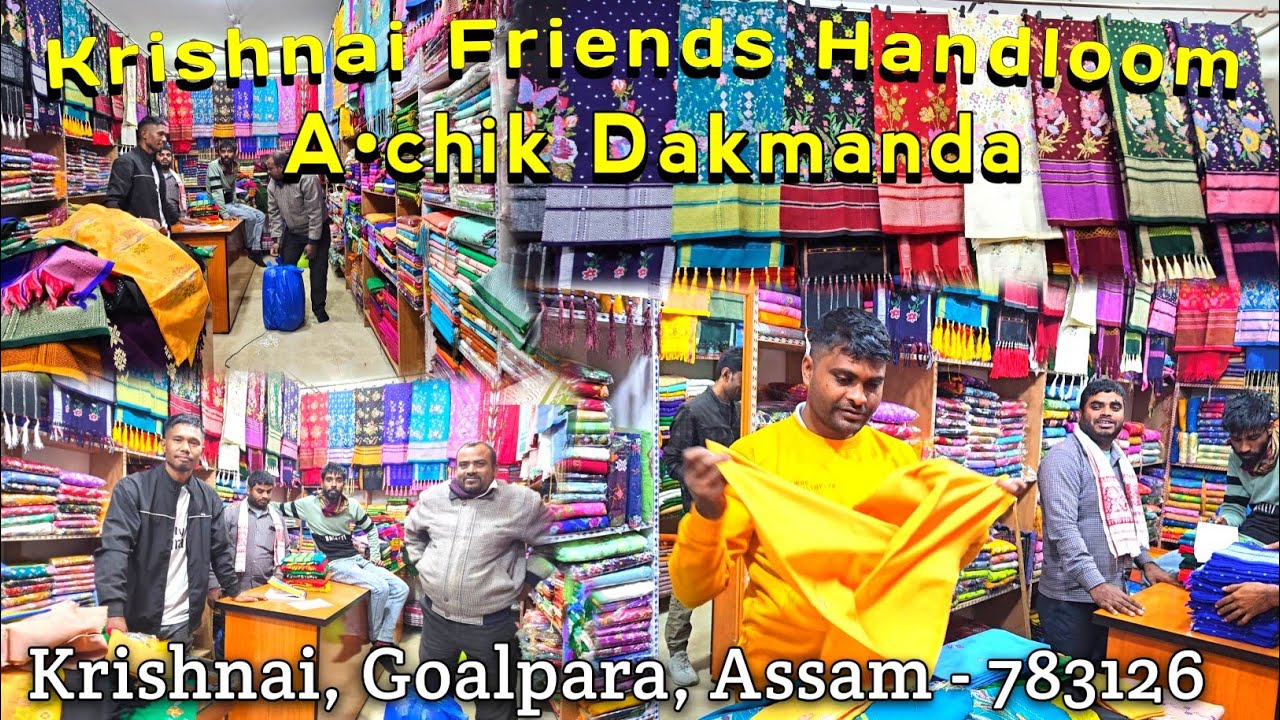Krishnai Friends Handloom | Dakmanda Garo Traditional Dress - Gana Dakmanda Christmas Offer