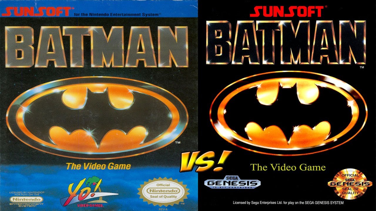 Batman! NES versus Genesis! - YoVideogames