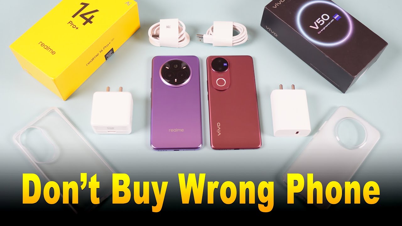 vivo V50 vs realme 14 Pro Plus - Best Smartphone under 30000 to Buy??
