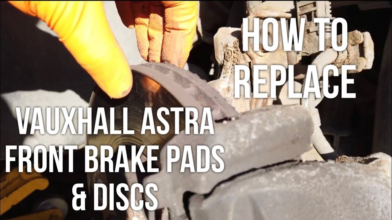🇬🇧Vauxhall Astra Replace Front Brake Pads & Discs 