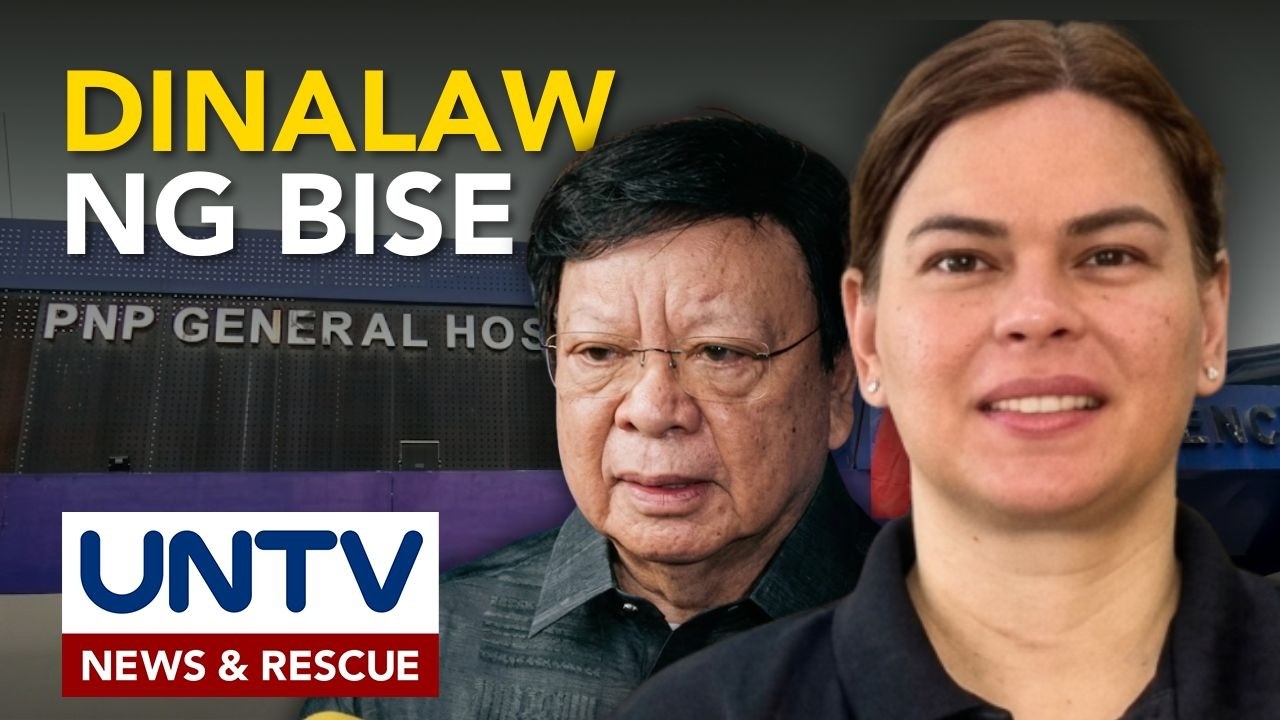 VP Sara Duterte, dumalaw kay Sen. Rodante Marcoleta sa PNPGH