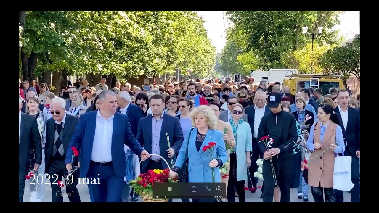 2022, 9 мая День Победы! Кагул, Молдова.
