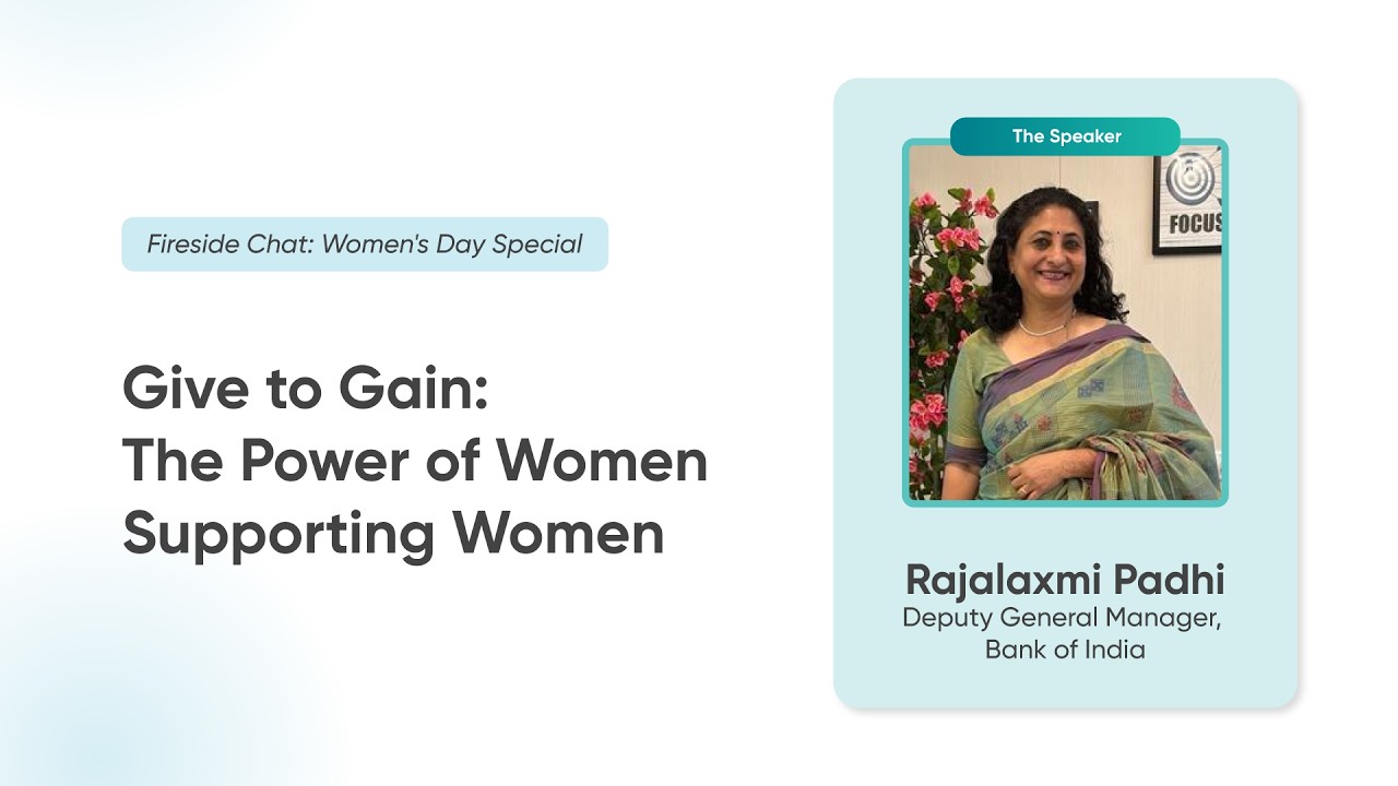 Fireside Chat - Give to Gain: The Power of Women Supporting Women