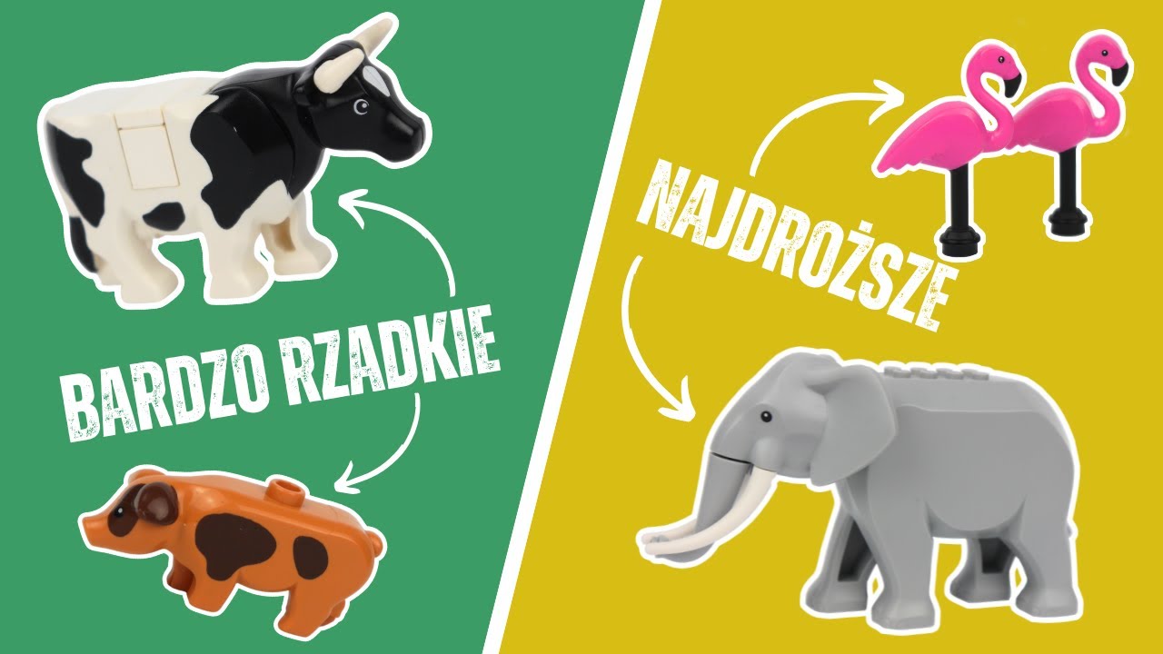 Moja kolekcja zwierząt LEGO