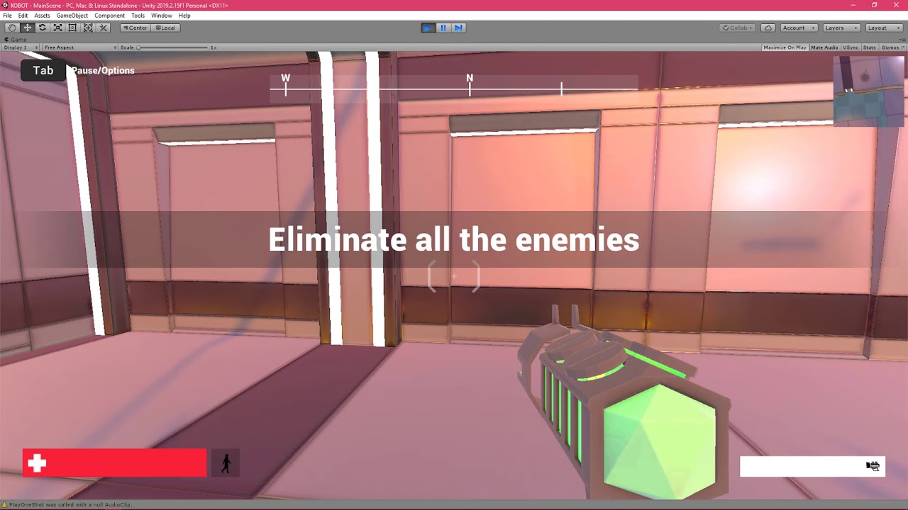 Unity Dersleri Robot Oyun Yapımı 4 | Unity2D Unity3D MiniMap Yapımı