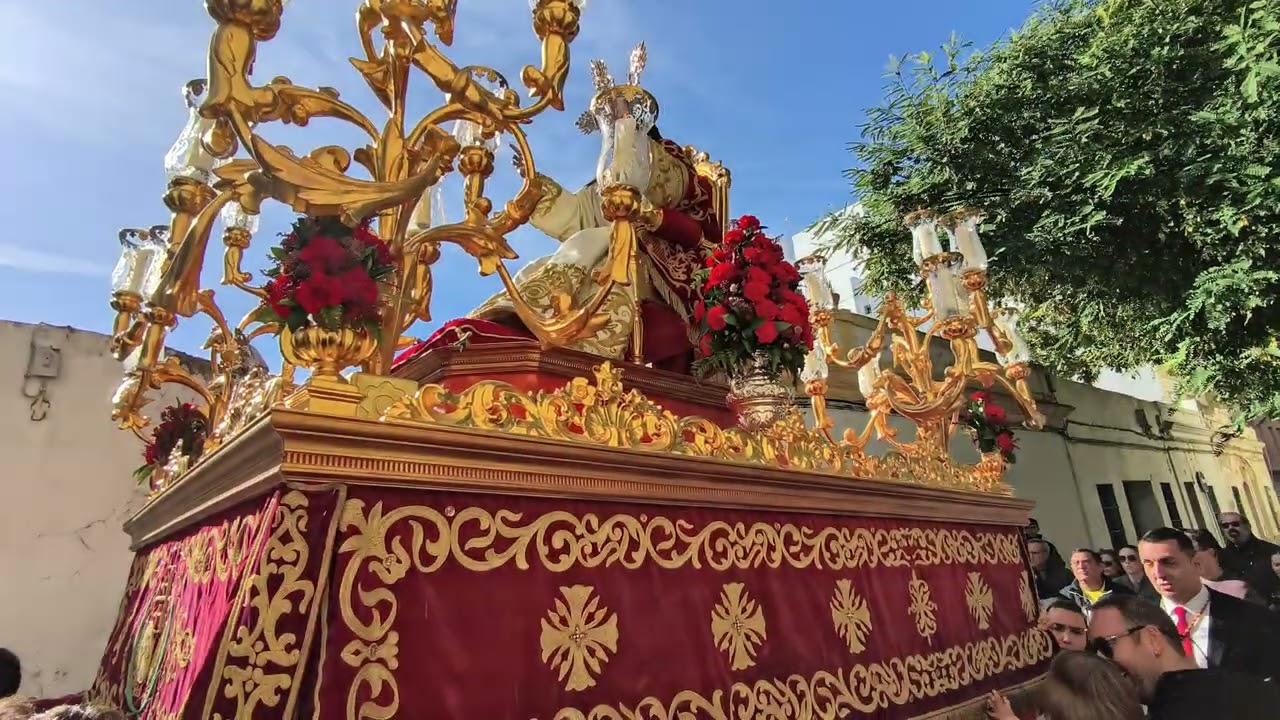 Cofradía de la Borriquita - Cádiz - Salida por Cristo Rey 2025