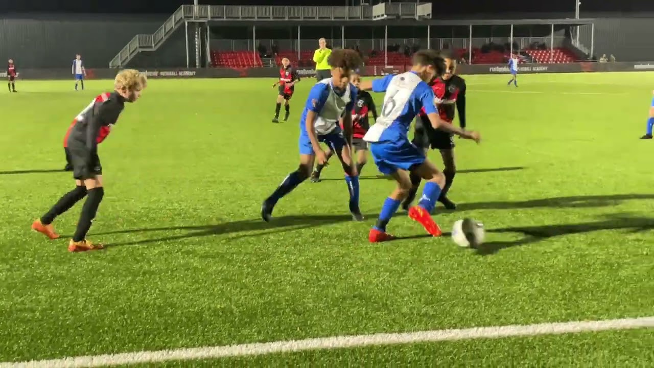 Almere City JO14-1  - ASC Waterwijk JO14-1 (23-11-2022) Oefenwedstrijd 0-7
