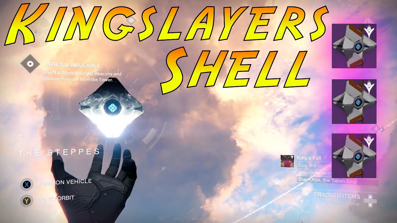 Destiny The Taken King The Kings Fall Raid Reward, The Taken Kingslayer Ghost Shell