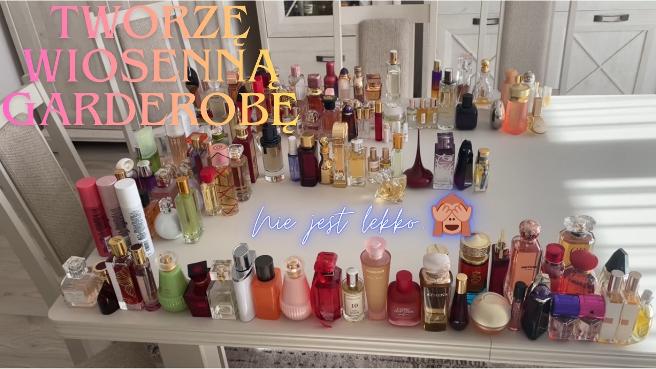 Perfumowa garderoba na wiosnę 🌸 | Moje zapachy na ten sezon