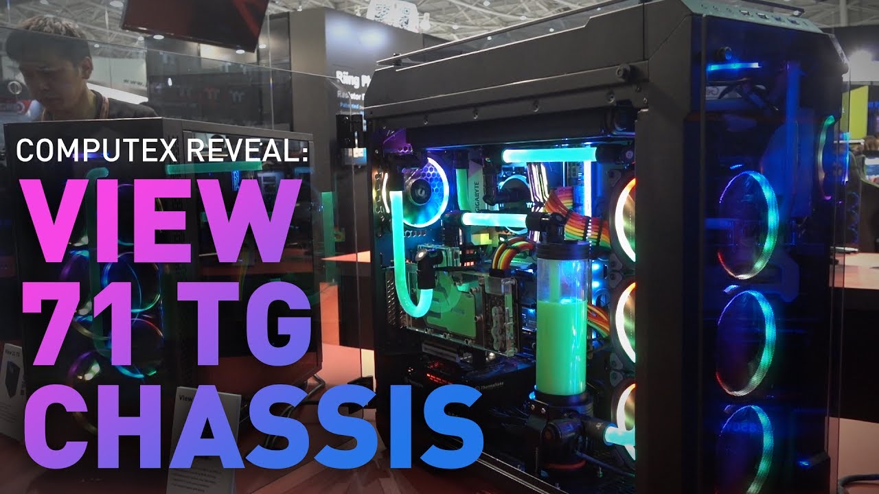 Computex Reveal: Thermaltake View 71 Tempered Glass Chassis