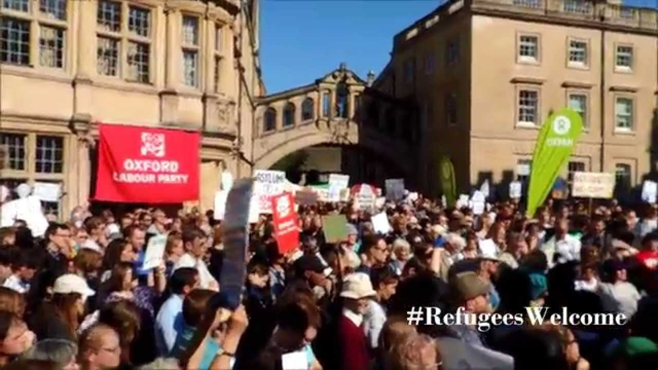 #RefugeesWelcome