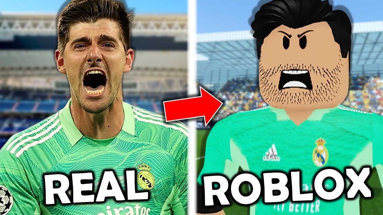 ¿El mejor portero de Roblox? Probé a COURTOIS del Real Madrid