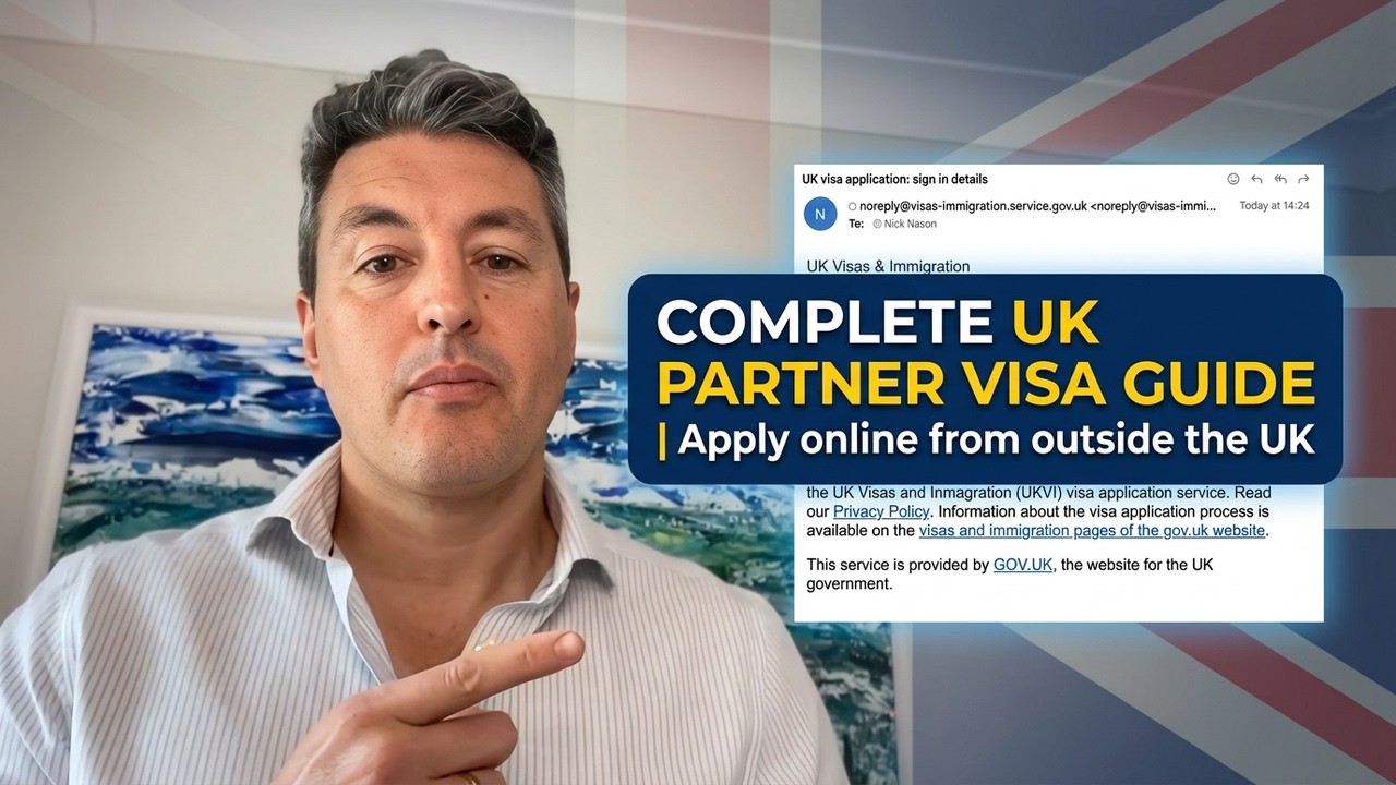 How to complete your online partner visa application 2024 (outside UK)