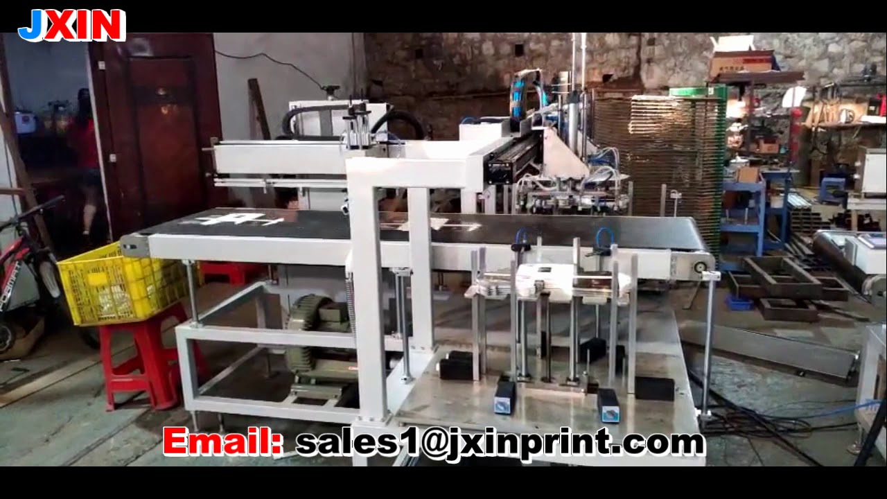 Full Automatic Flat Bed Screen Printing Machine For Paper Card