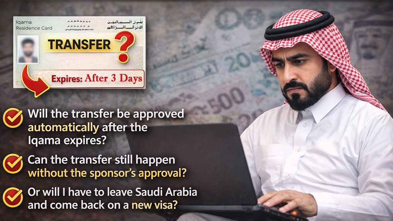 Iqama is Expired Transfer or Final Exit? Comback on new Visa?