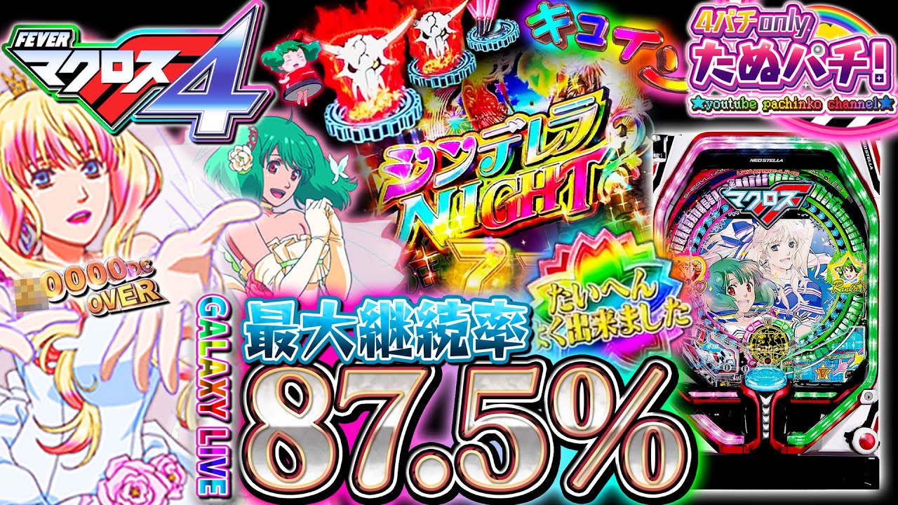 こんな振り分け、おかしいよ！！！PFマクロスフロンティア4　パチンコ新台実践『初打ち！』2021年10月新台＜SANKYO＞【たぬパチ！】
