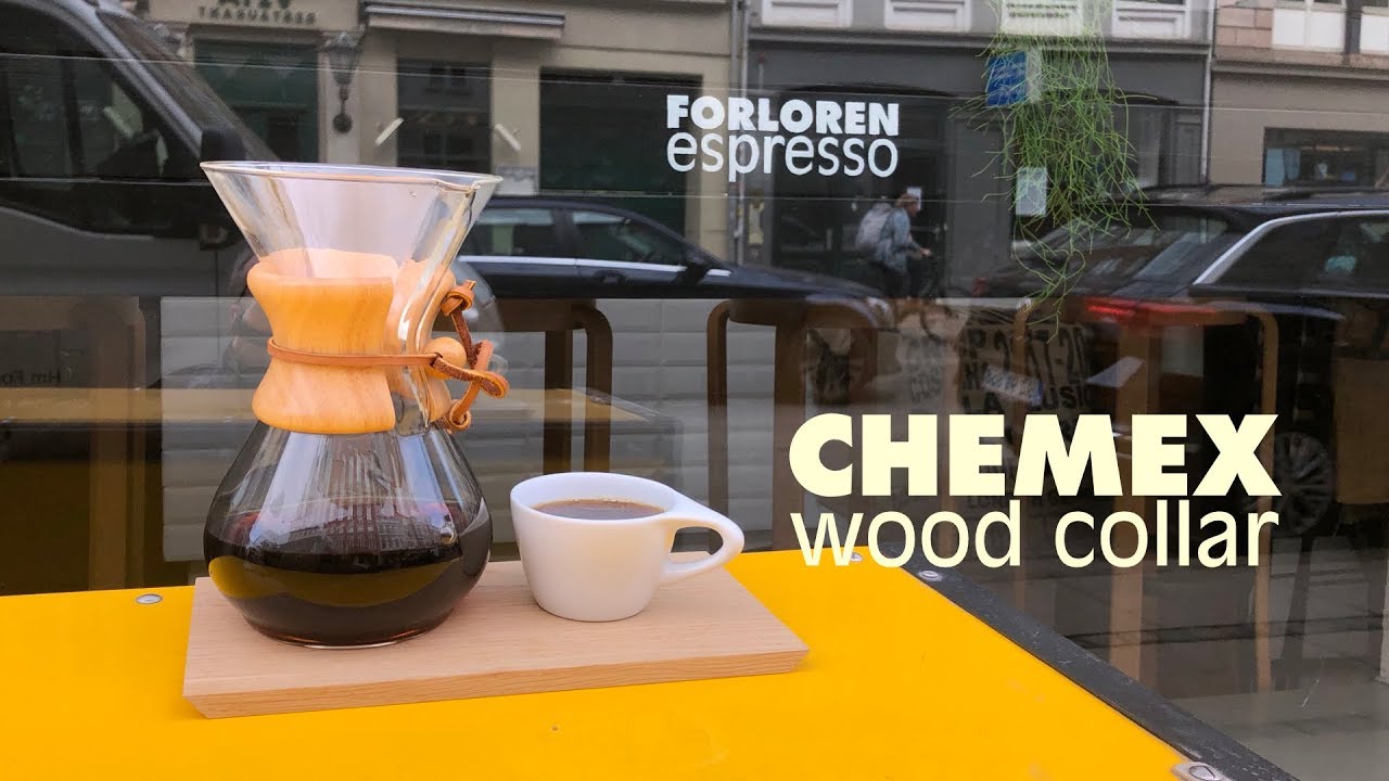 Chemex Wood Collar at Forloren Espresso