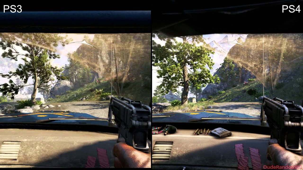 Far Cry 4 PS4 Vs PS3 Graphics Comparison