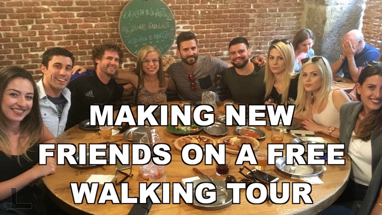 Making Friends on a Free Walking Tour